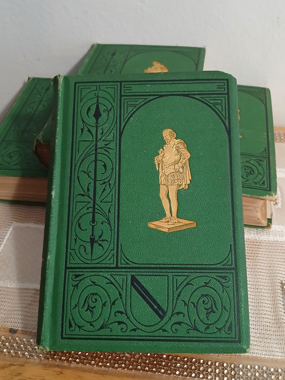 Stratford Shakspere Vol II III IV VI Charles Knight 1872 Antique Books Lot Of 4